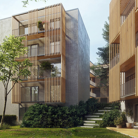 Krčská zahrada exteriér