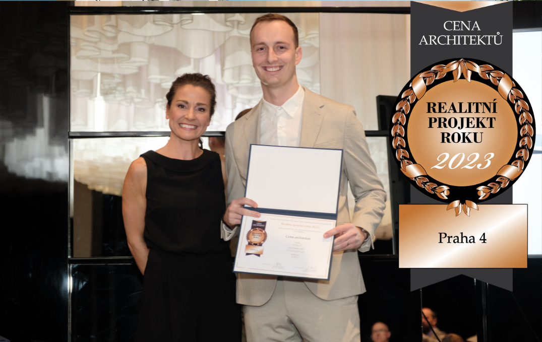 We take home the architects' prize in the Real Estate Project of the