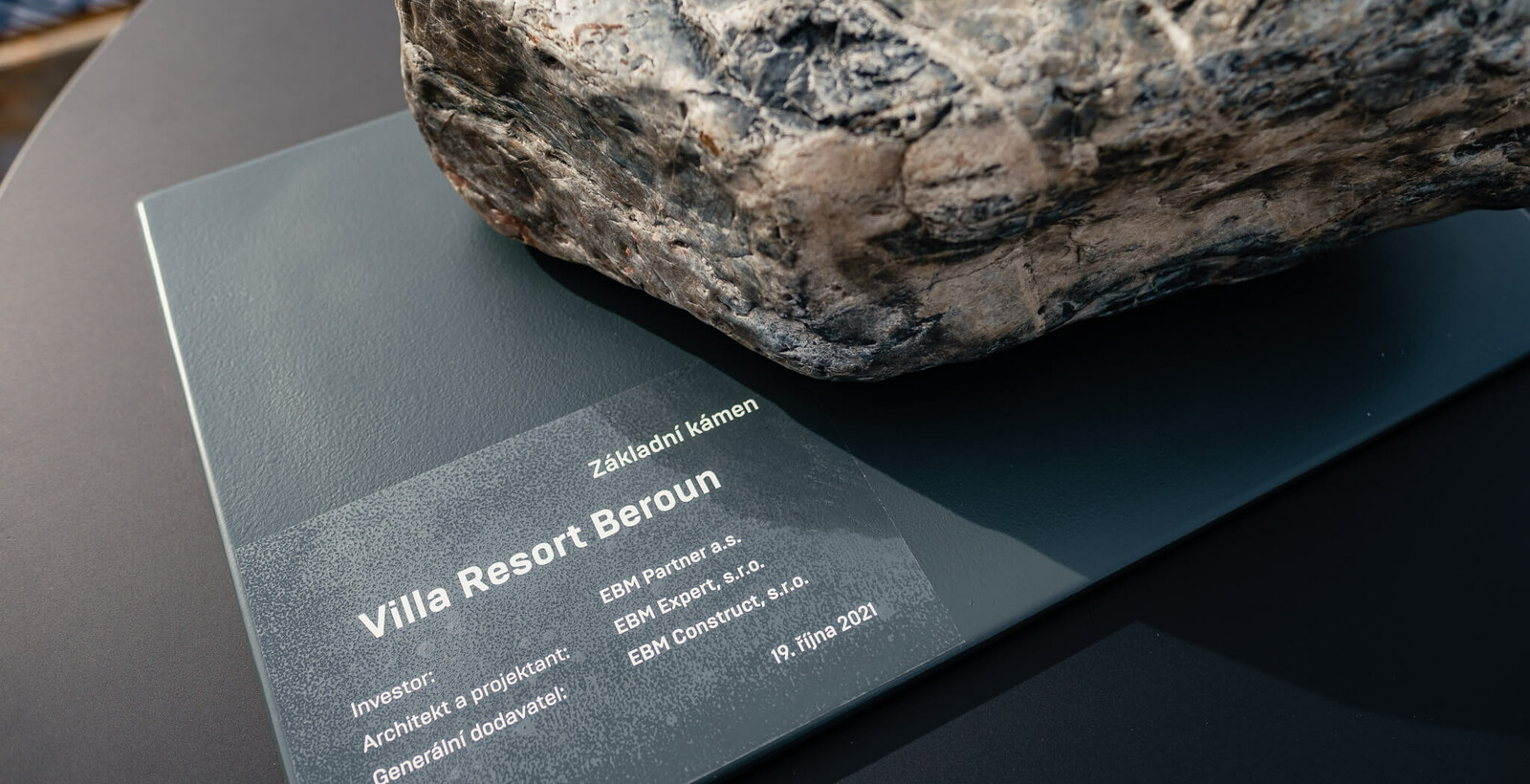 Základní kámen Villa Resort Beroun