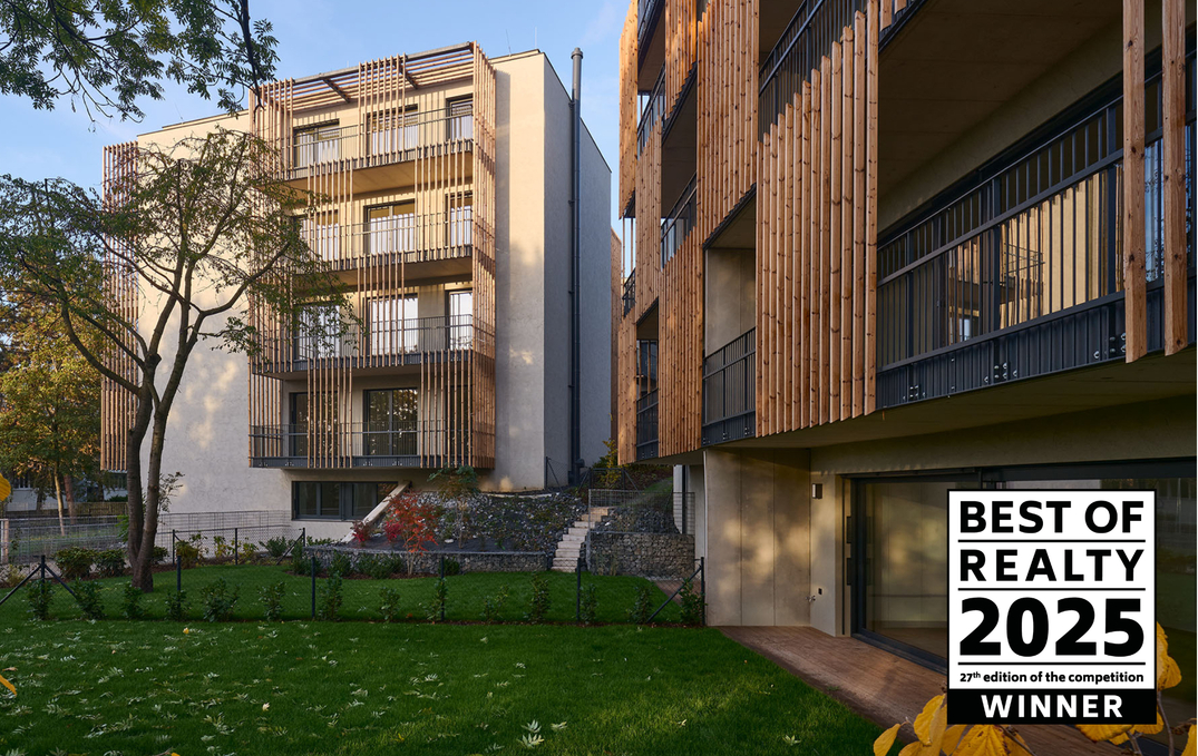 Krčská zahrada vítězem Best of Realty 2025