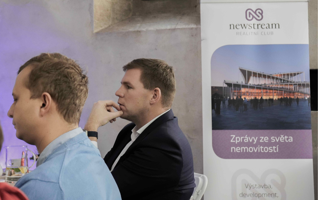 We attended a Real Estate Club breakfast