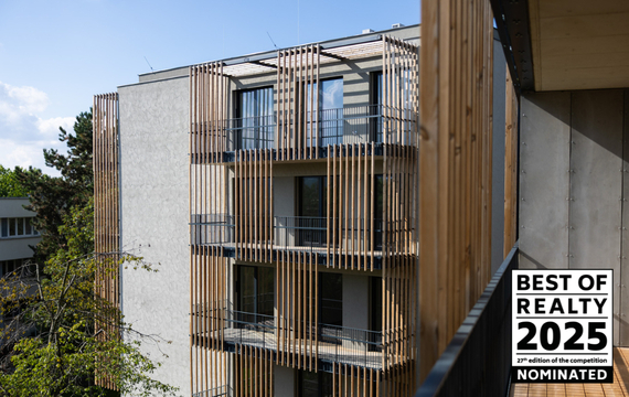 Krčská Zahrada Project Nominated for Best of Realty 2025